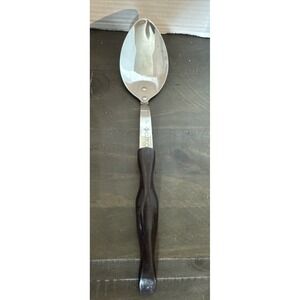 Cutco 17‎ KP Serving Spoon Classic Dark Brown Handle Kitchen Utensil